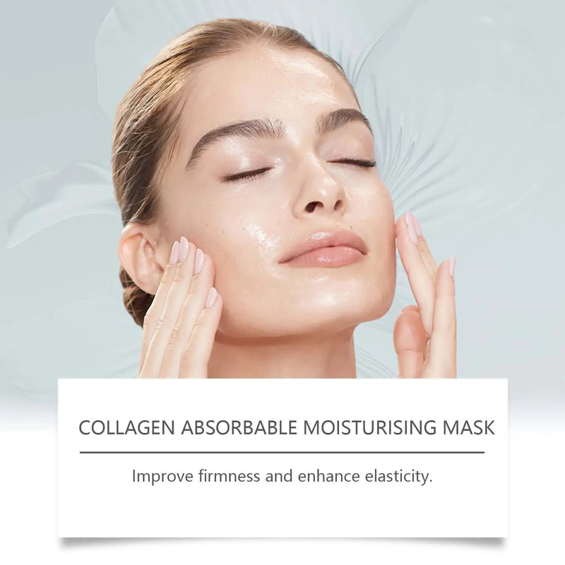 Máscara Facial de Colágeno – Hidratação Profunda para Peles Radiantes e Sem Marcas de Expressão!