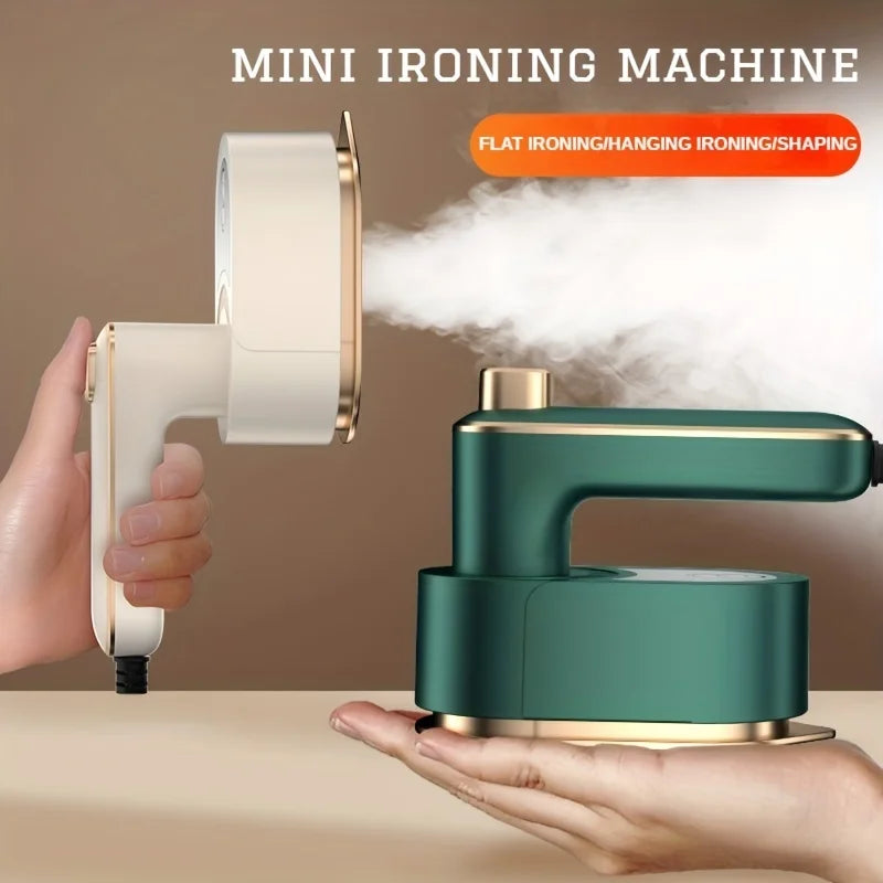 Mini Ferro a Vapor 3 em 1 – Roupas Impecáveis em Qualquer Lugar, a Qualquer Momento