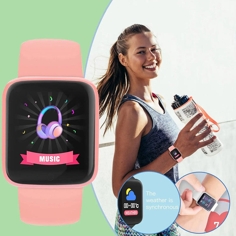 Smartwatch Y68 D20 - O Parceiro Ideal para a Mulher Moderna que Quer Cuidar da Saúde e Estar Sempre Conectada